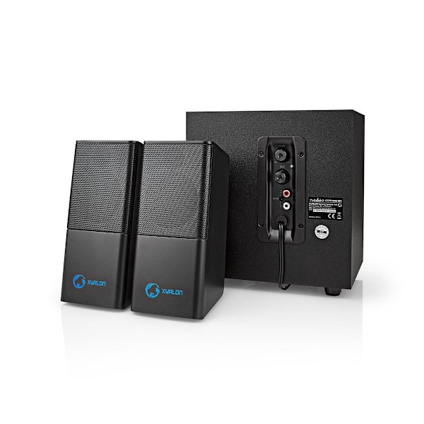 Gaming högtalare | Högtalarkanaler: 2.1 | USB ström | 3.5 mm Hane | 30 W | Utan Belysning | Volymkontroll