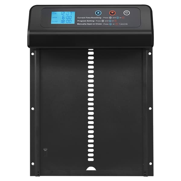 Automatisk hønsehusdør – Batteritimer, Klemsikring