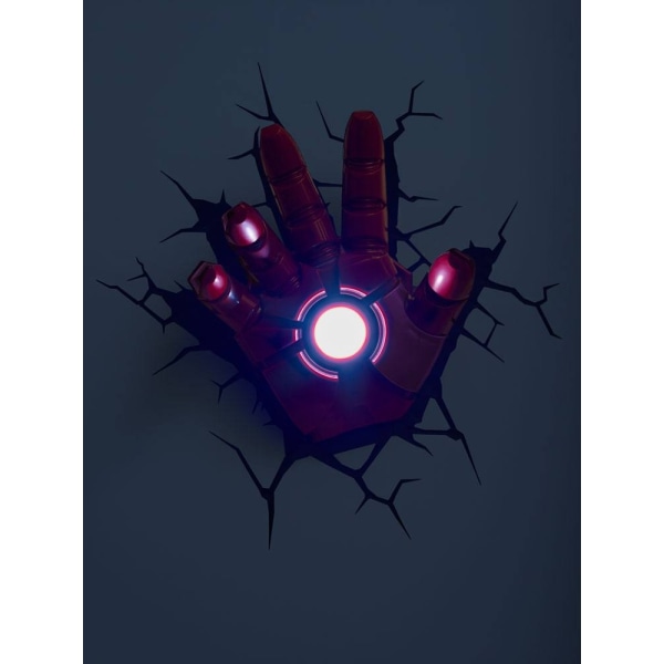 Avengers 3D LED-valo Iron Man Hand