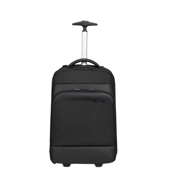 SAMSONITE-reppu MYSIGHT 17,3" musta vaunu/pyörä