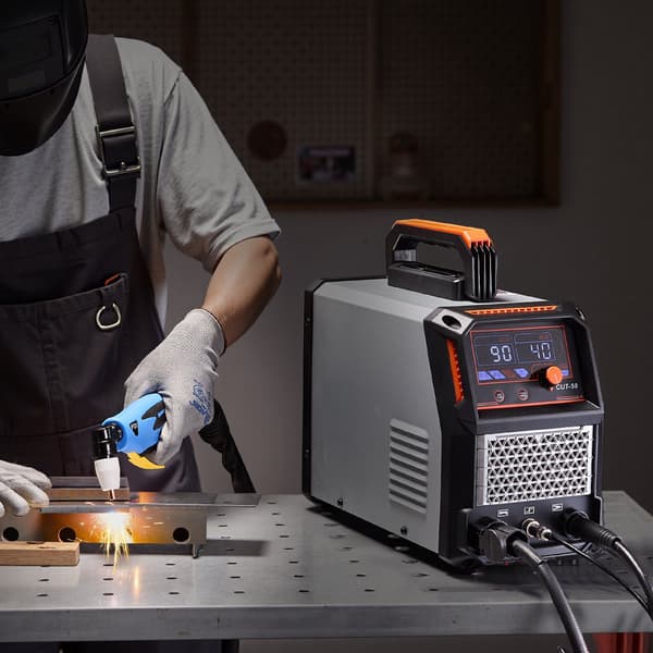 Plasmaskärare 50A 220V IGBT-växelriktare, digital display
