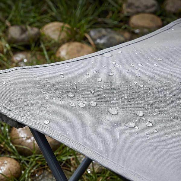 Hopfällbara campingstolar, set om 2, bärväska, mugghållare