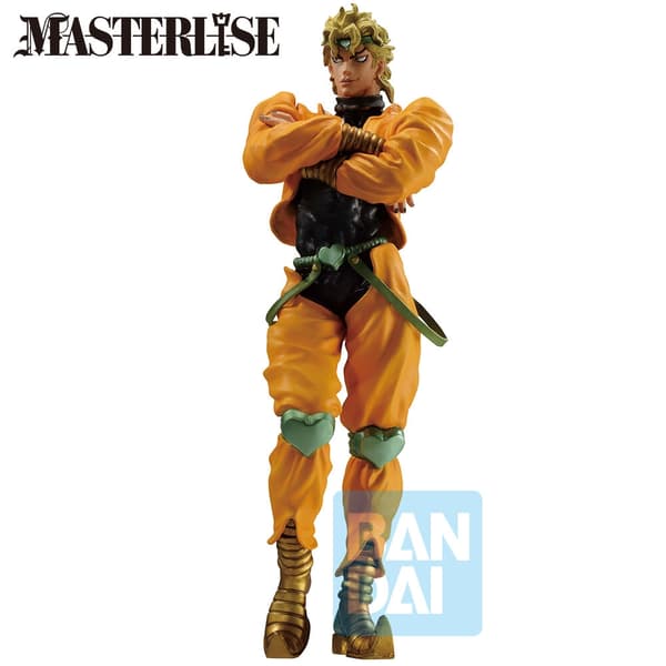 JoJos bizarre eventyr Dio Brando figur, 27 cm samleobjekt