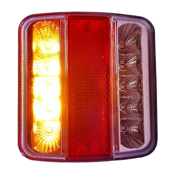 Takavalo 4 toimintoa 98x105mm 14LED, 5-nastainen EC läpipainopakkauksessa