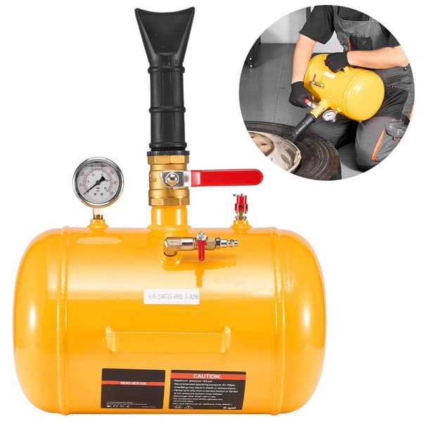 Luftdækperlesæt 5 gallon, 87–116 PSI-pumpe