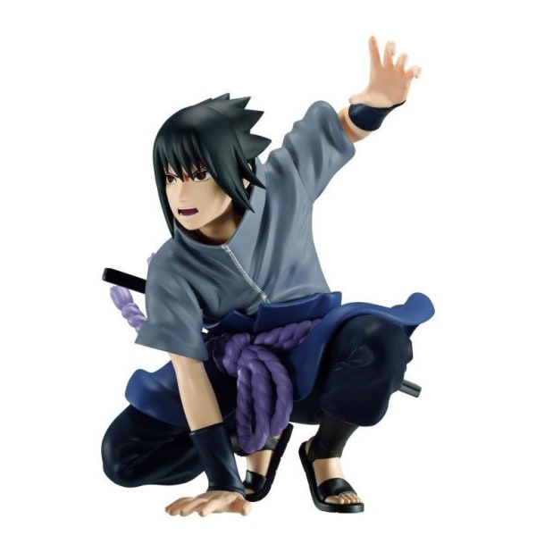 Naruto Shippuden Panel Glasögon Uchiha Sasuke figur 9 cm