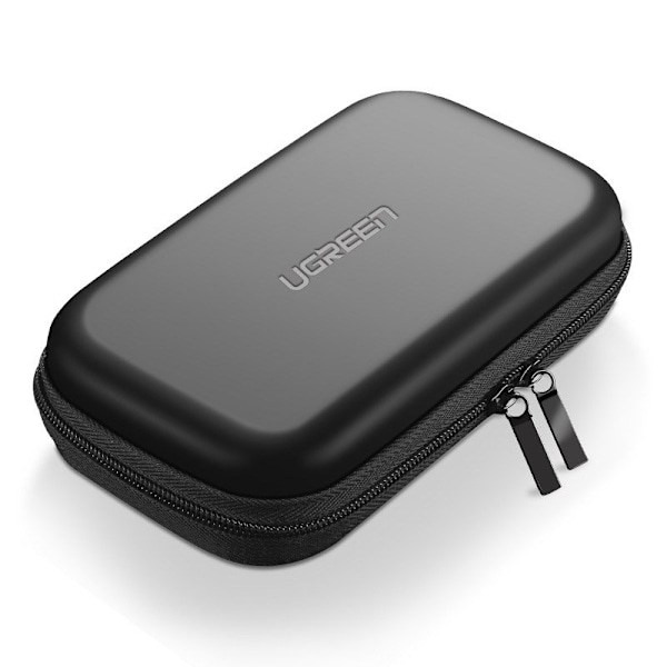 Kotelokotelo HDD-kiintolevylle ja GSM-tarvikkeille 16,5x9,5x4,5cm musta