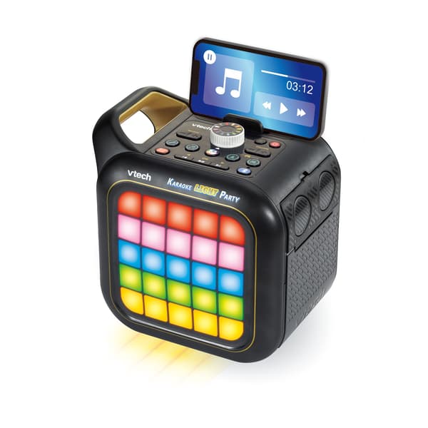Bluetooth Karaoke-högtalare med festbelysning och spel