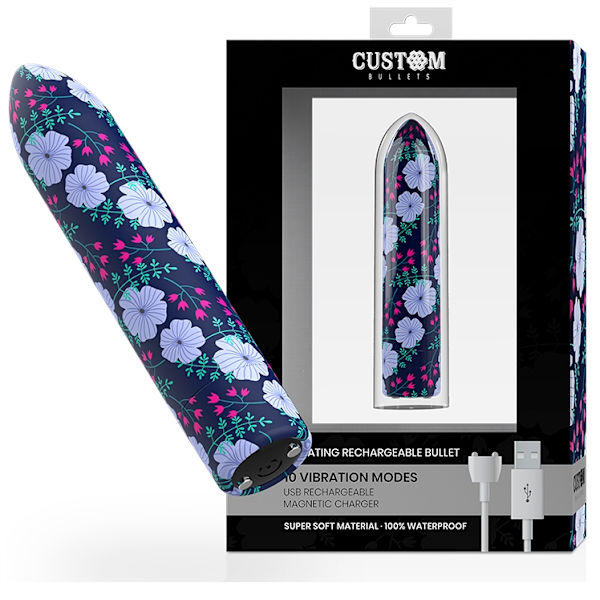 Custom Bullets - Spring Magnetic Bullet 10 intensiteter