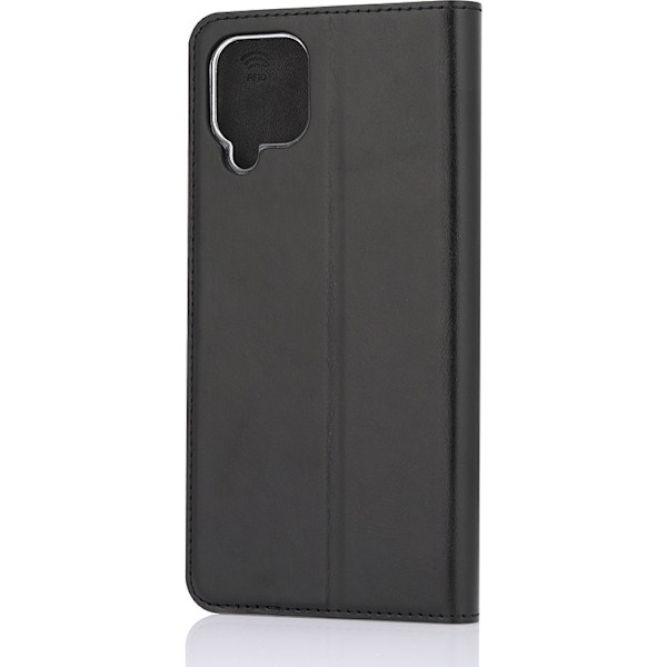 Wave BookCase - suojakotelo, Samsung Galaxy A12, musta