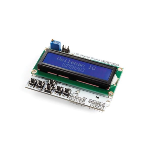 Lcd- og tastaturskjold til Arduino® - Lcd1602