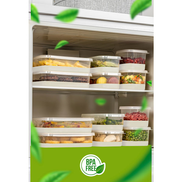 Kylskåpsupplägg (4 delar) 4A - Grå