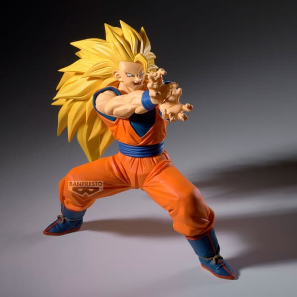 Super Saiyan 3 Goku vs Majin Buu figur, 16 cm samleobjekt