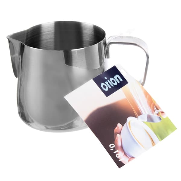 Mjölkkanna av stål 160 ml