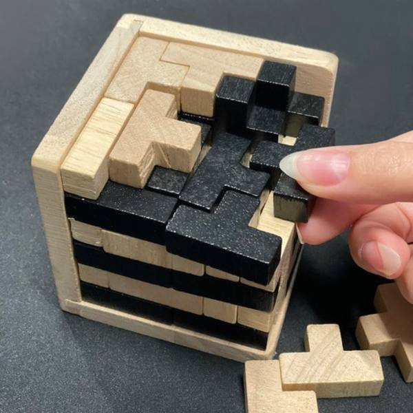 Puinen Brain Teaser palapeli