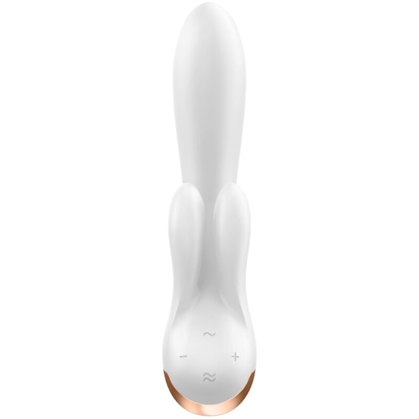 Satisfyer - Double Flex Vibrator App Hvid