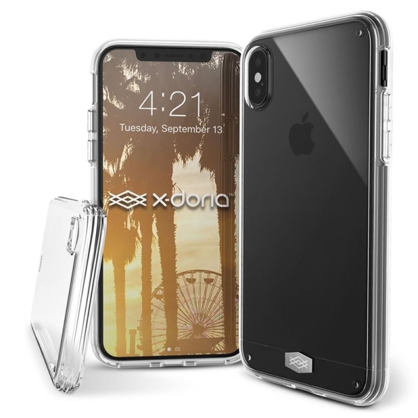 X-Doria ClearVue - kotelo iPhone Xs Maxille (kirkas)