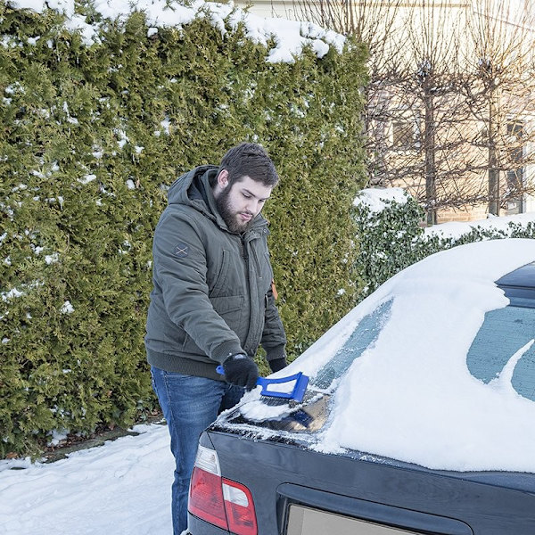 Lumiharja 14,5 tuumaa, jossa jääkaavin
