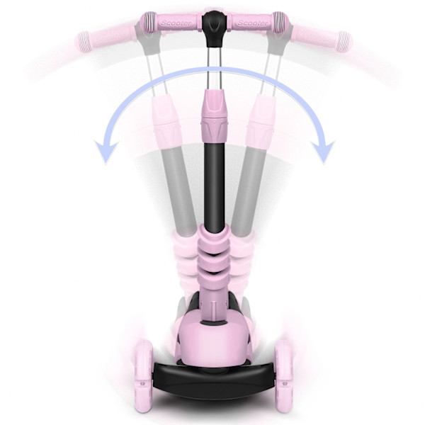 Tre-hjulig Sparkcykel Ricokids Cubi - Rosa
