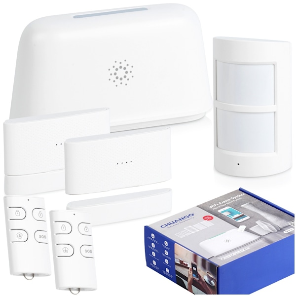 Trådlöst Wi-Fi larmsystem CHUANGO 6 el.