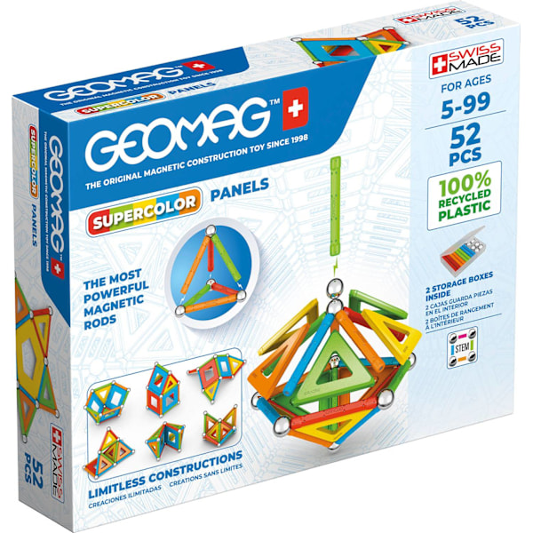 Geomag Supercolor Paneler 52 Stk