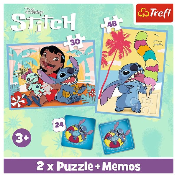 Trefl Stitch Pussel Set 30+48+M24