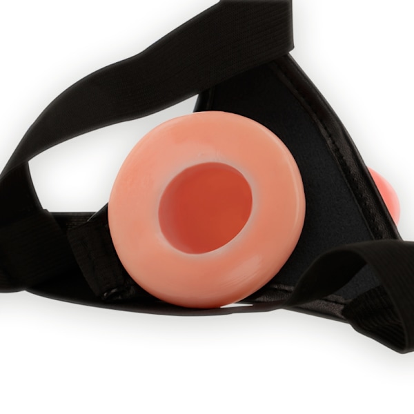 Intense - Ihålig sele Med Dildo 18 X 3,5 Cm
