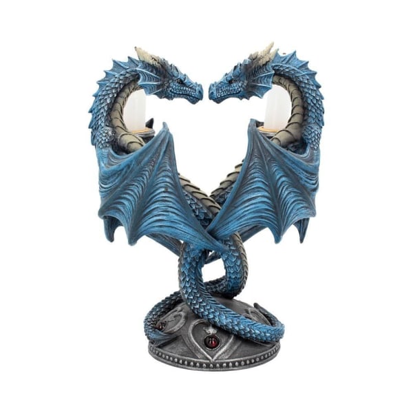 Anne Stokes kynttilänjalka Dragon Heart 23 cm