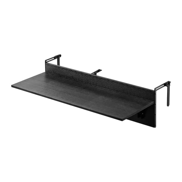Hopfällbart balkongräckesbord 122 x 30 cm, 22,5 kg