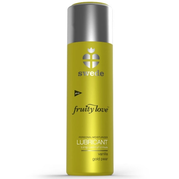 Swede - Fruity Love Lubricant Vanilla Guld Pære 50 Ml