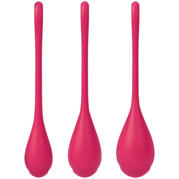 Satisfyer - Yoni Power 1 Träningsset Röd