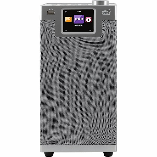 DABMAN i610 Multifunktionell stereoradio DAB+ / FM / Internet / Bluetooth Grå