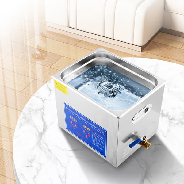 Ultraljudsrengöring 10L, 40kHz, digital timer, värmare