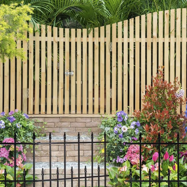4 stykke sæt blomsterbed hegn
