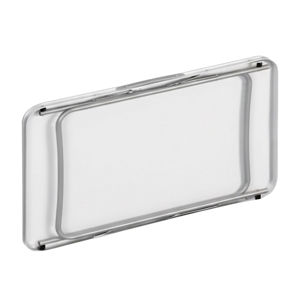 Hopfällbart campingbord, lättviktigt aluminium, bärbart