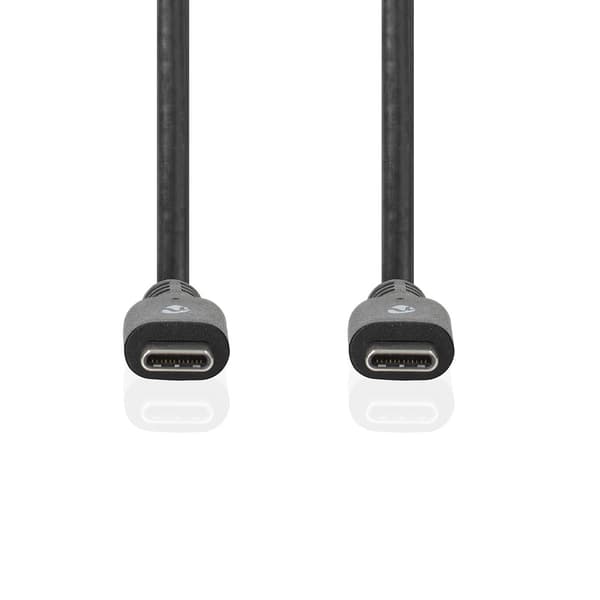 USB-C til USB-C-kabel, 100W, 10 Gbps, 4K60, 1 m