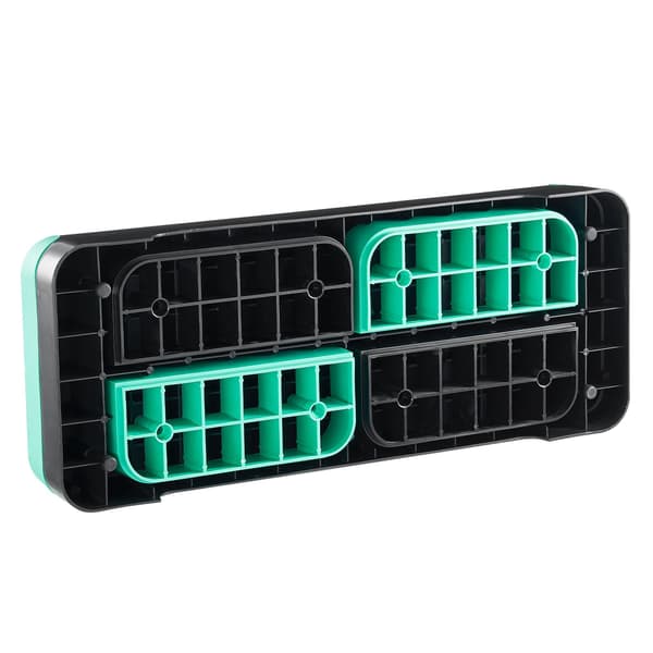 Aerobic Step Platform 28-tums, Justerbar, 4 Steghöjder, Halkfri