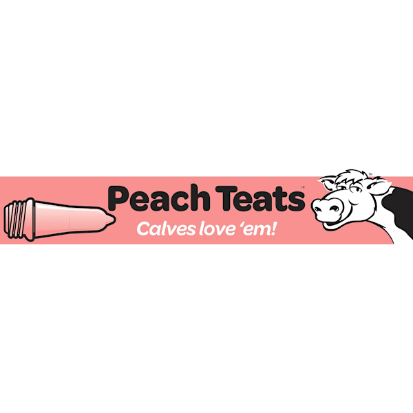 Vasikkakauhan tutti 100 mm Peach Tutit