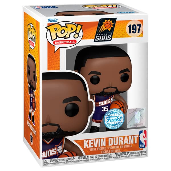 NBA Suns Kevin Durant Pop Figur samlerobjekt legetøj