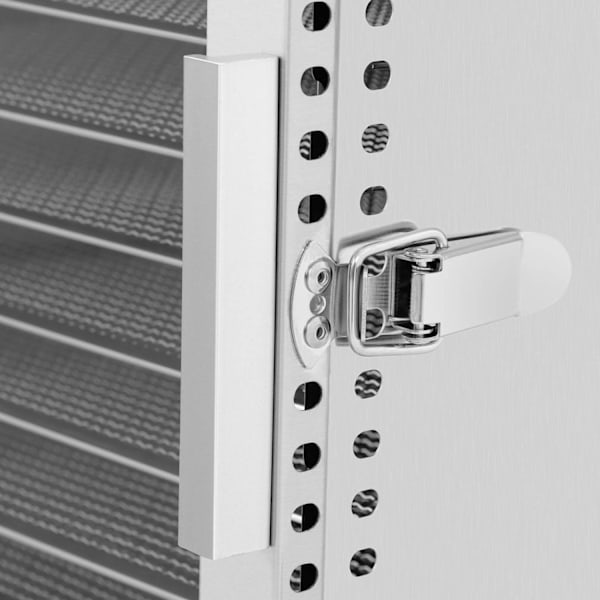 Professionel madtørrer til urter, frugter, svampe, 12 gitre, 800 W
