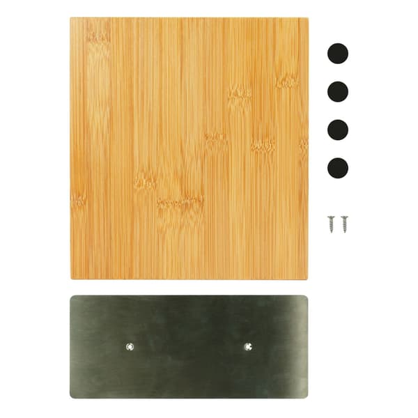 Magnetisk bambusknivblok – Vendbar holder