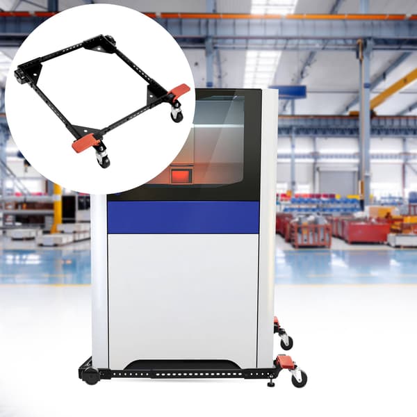 Universellt mobilt basstativ, 227 kg, justerbart 30–90 cm