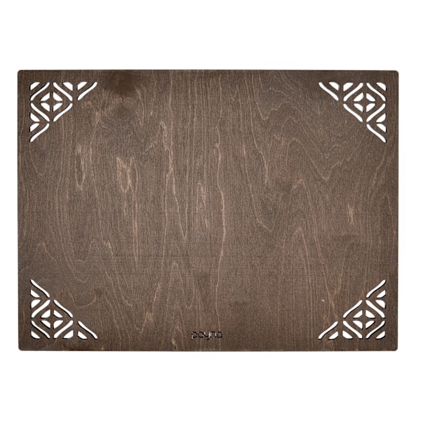 Bordsmatta i trä (6 delar) Corpat - Wenge
