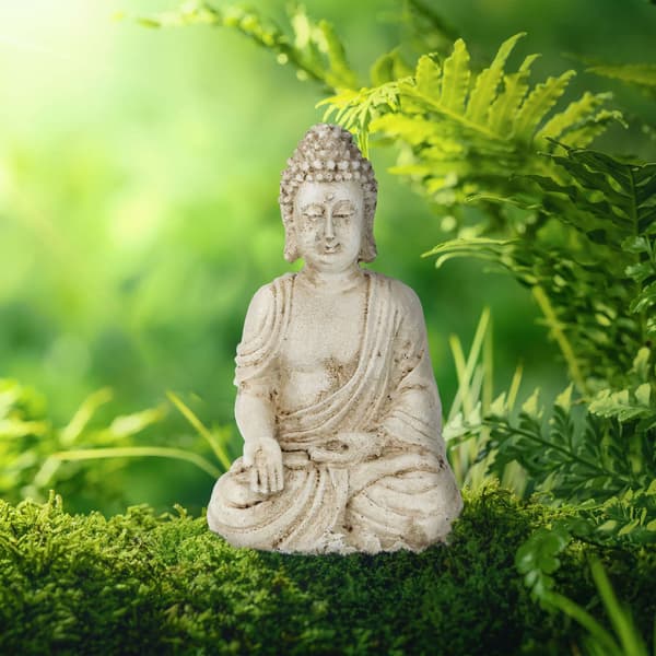 Sittande Buddhafigur 17,5 cm