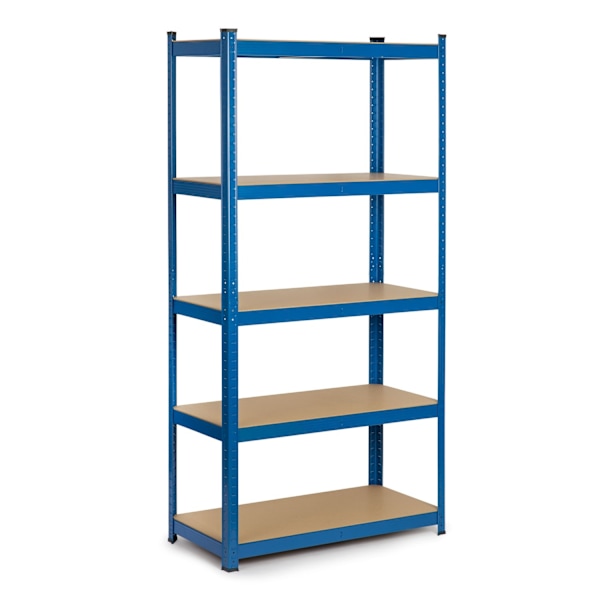 Lagerhylde i metal 180 x 90 x 30 cm Humberg 4845