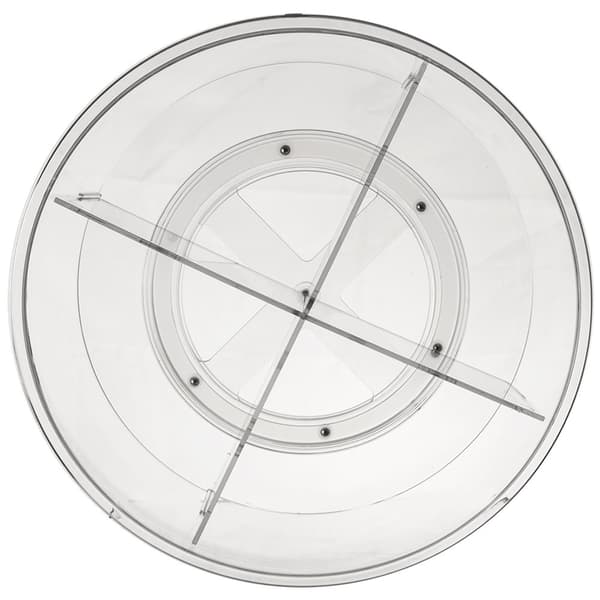 Roterende organiseringsbeholder, delt, 30 cm