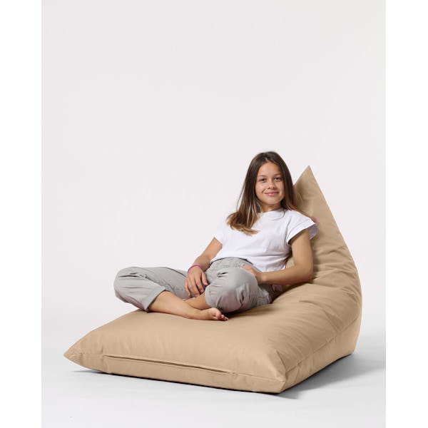 Garden Bean Bag Pyramid Big Bed Puf - Mink