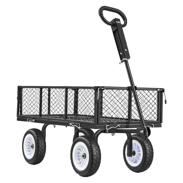 Havevogn 400 kg, stålvogn, 10-tommer dæk