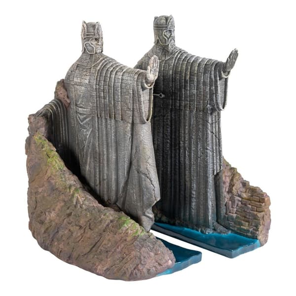 Sagan om ringen Argonath bokstöd för heminredning, 6 tum