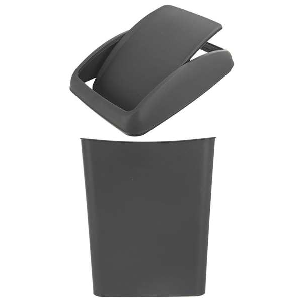 Soptunna 40L i hållbar plast med fällbart lock